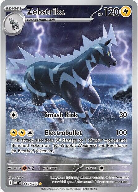 Zebstrika - 115/086 - Pokémon