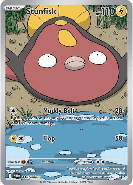 Stunfisk - 118/086 - Pokémon