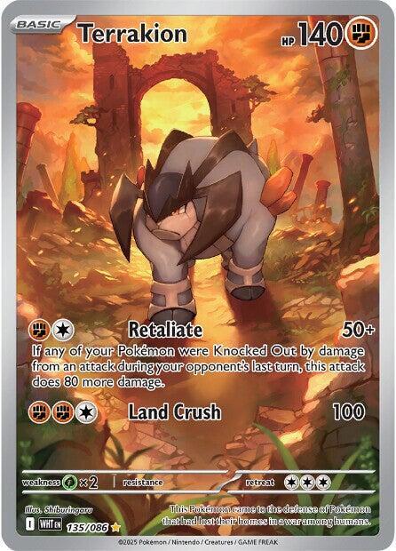Terrakion - 135/086 - Pokémon