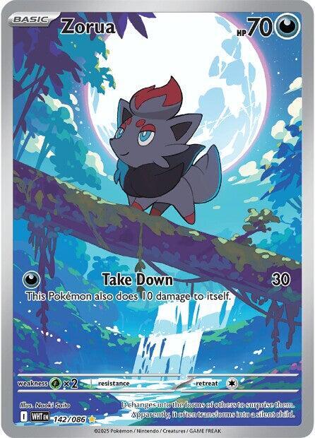 Zorua - 142/086 - Pokémon
