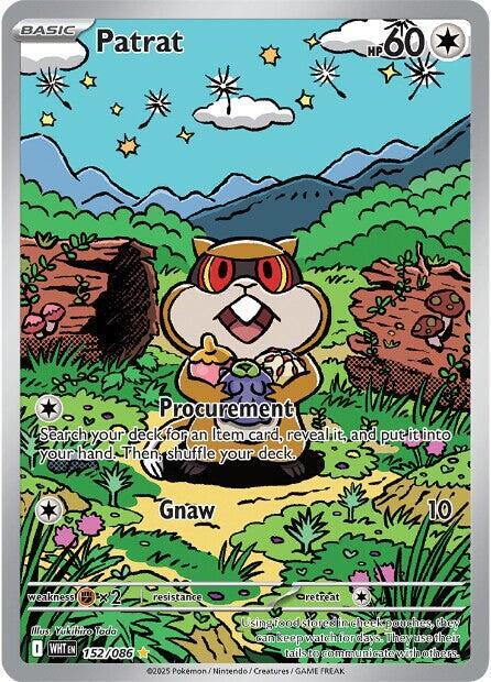 Patrat - 152/086 - Pokémon