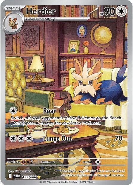 Herdier - 155/086 - Pokémon