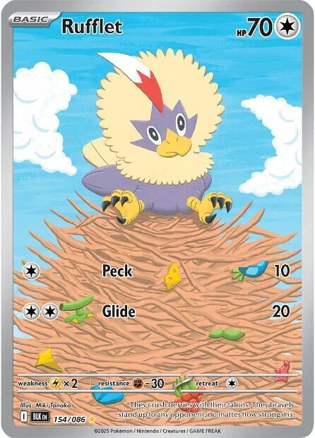 Rufflet - 154/086 - Pokémon