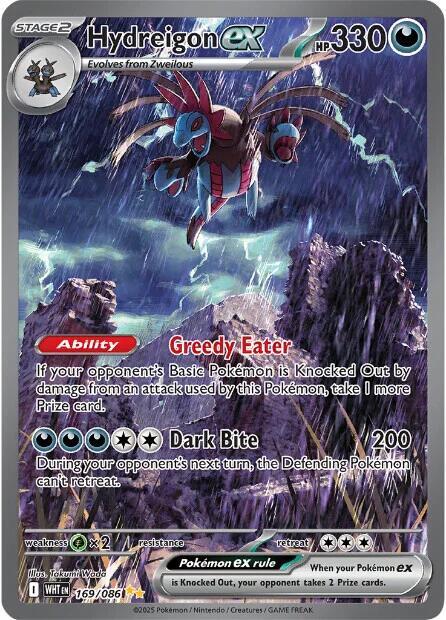 Hydreigon ex - 169/086 - Pokémon