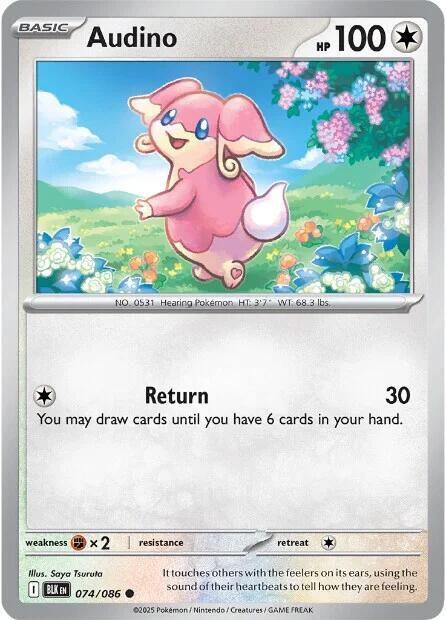 Audino - 074/086 - Pokémon
