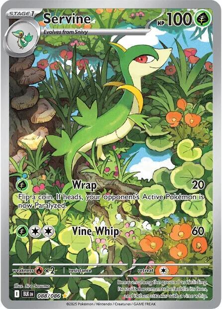 Servine - 088/086 - Pokémon