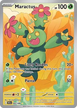 Maractus - 093/086 - Pokémon
