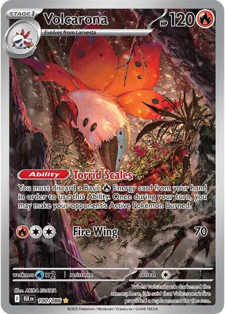 Volcarona - 100/086 - Pokémon