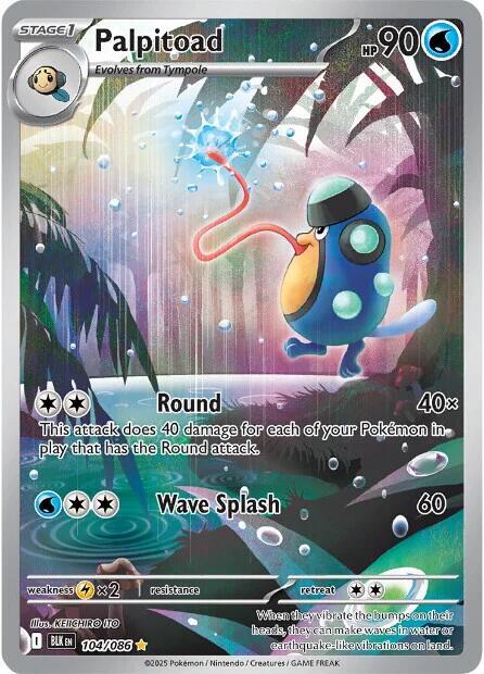 Palpitoad - 104/086 - Pokémon