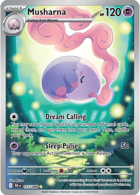 Musharna - 117/086 - Pokémon