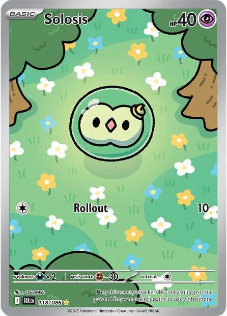 Solosis - 118/086 - Pokémon
