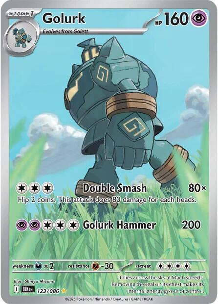 Golurk - 123/086 - Pokémon