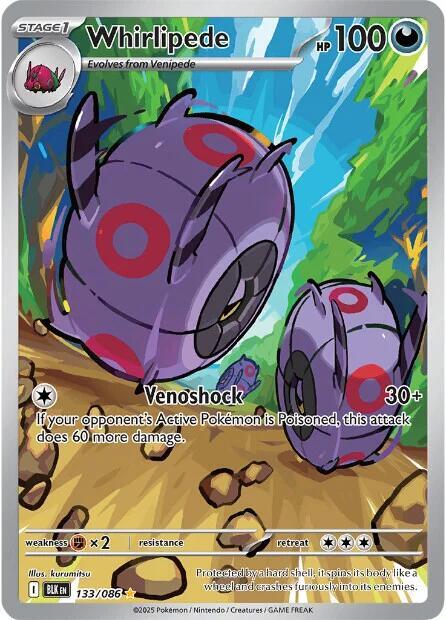 Whirlipede - 133/086 - Pokémon
