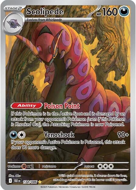 Scolipede - 134/086 - Pokémon