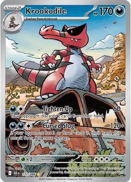 Krookodile - 137/086 - Pokémon