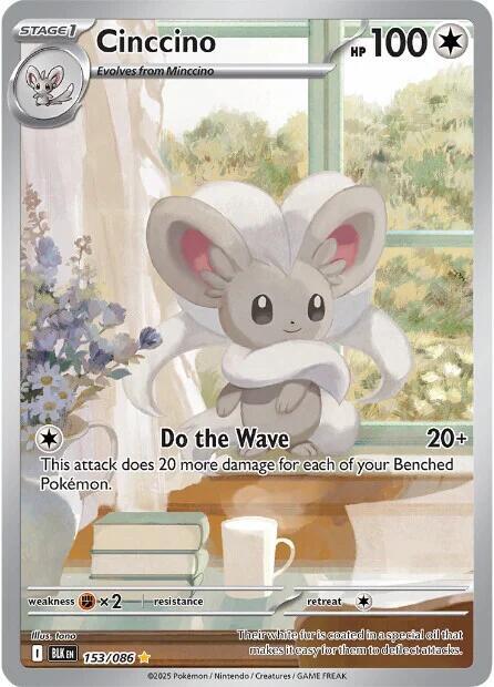 Cinccino - 153/086 - Pokémon