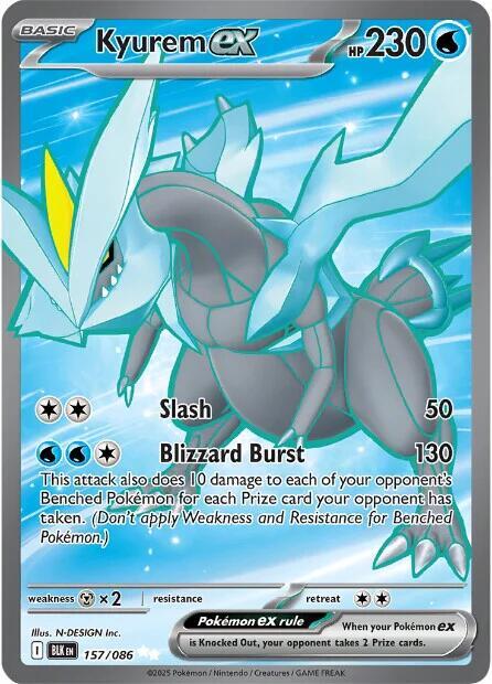 Kyurem ex - 157/086 - Pokémon