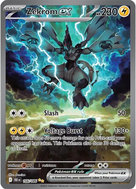 Zekrom ex - 166/086 - Pokémon