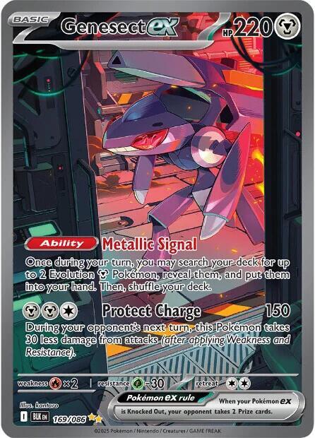 Genesect ex - 169/086 - Pokémon