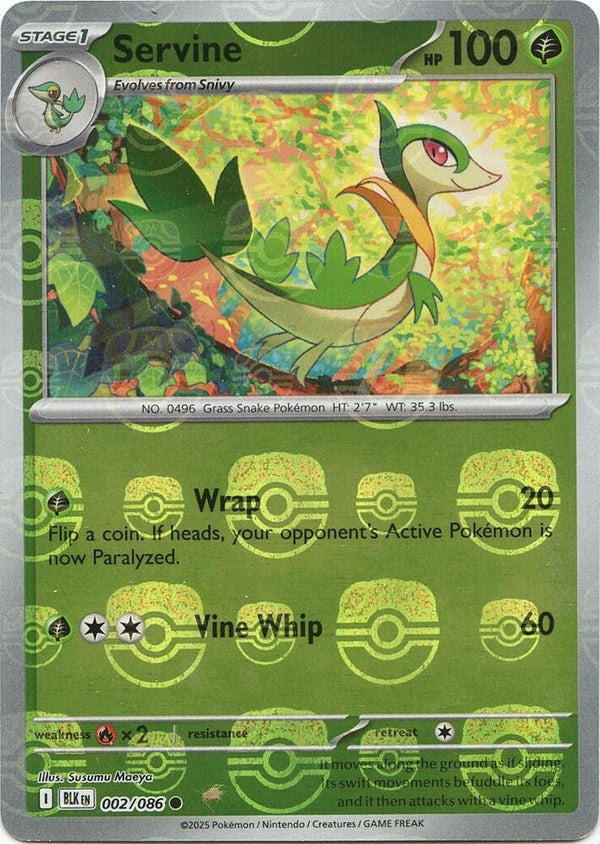 Servine (Master Ball Pattern) - Pokémon