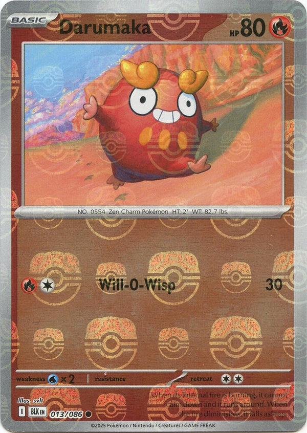 Darumaka (Master Ball Pattern) - Pokémon