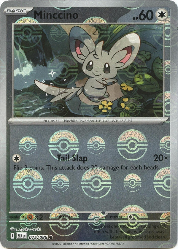 Minccino (Poke Ball Pattern) - Pokémon
