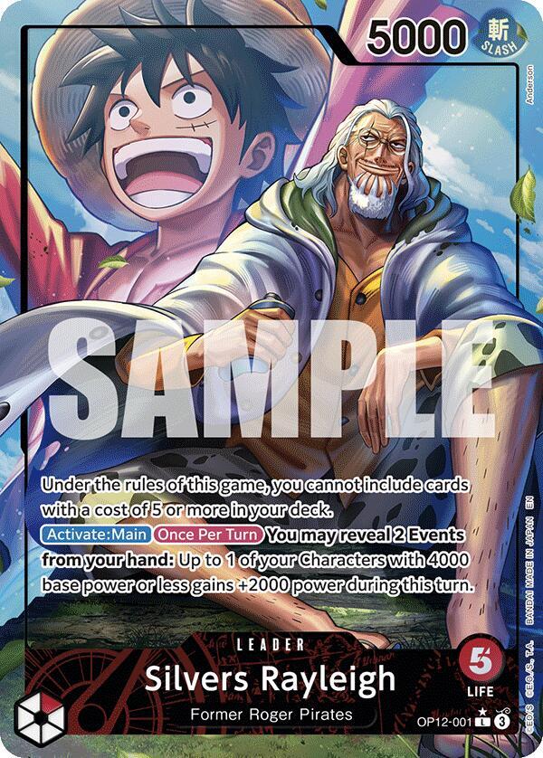 Silvers Rayleigh (Alternate Art) - One Piece Card Game