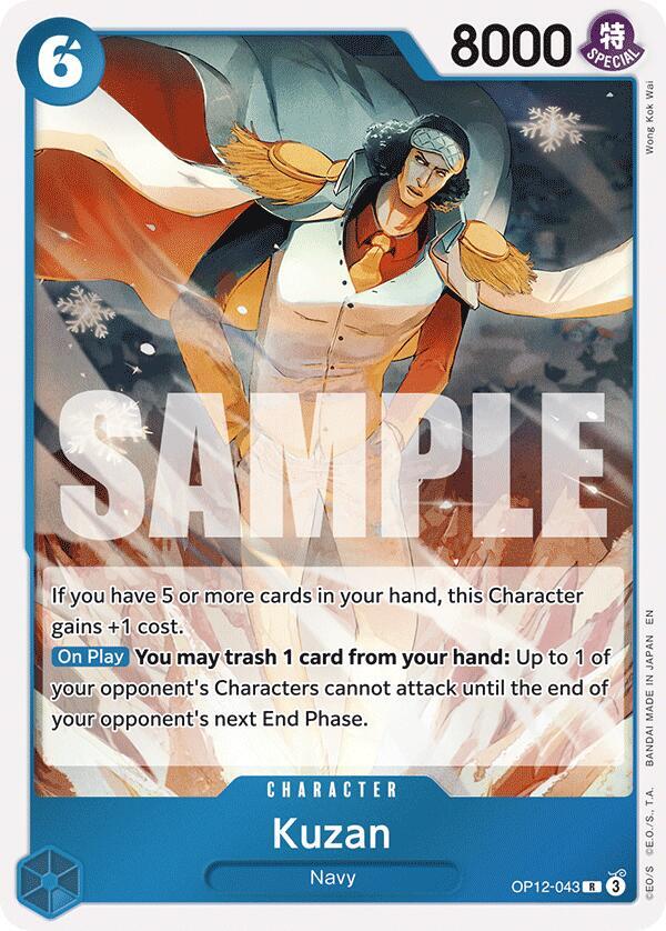 Kuzan (043) - One Piece Card Game
