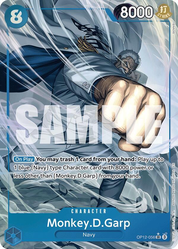Monkey.D.Garp (Alternate Art) - One Piece Card Game