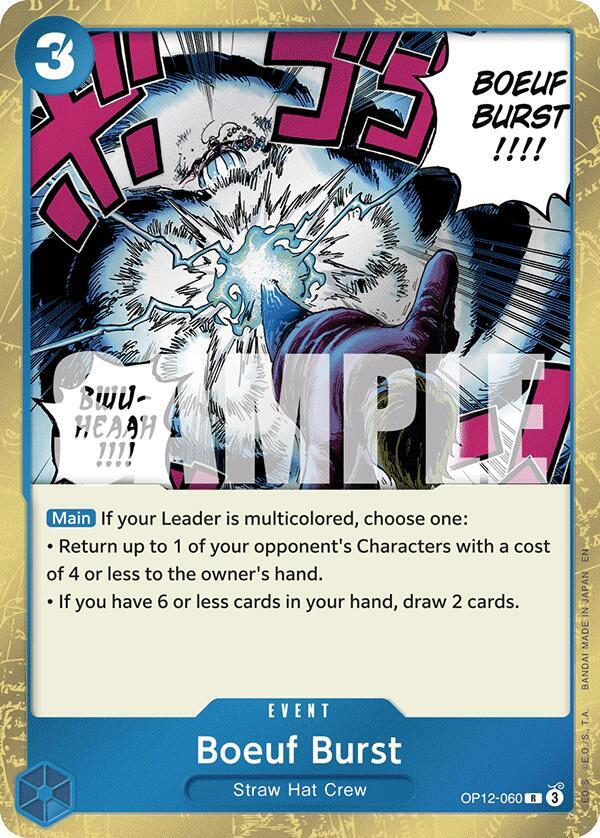 Boeuf Burst - One Piece Card Game