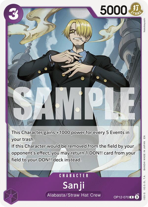 Sanji (070) - One Piece Card Game