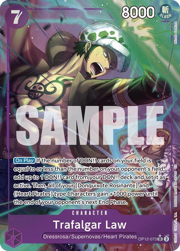 Trafalgar Law (073) (Alternate Art) - One Piece Card Game