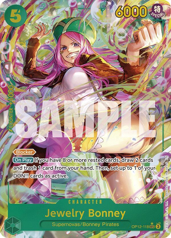 Jewelry Bonney (118) (Alternate Art) - One Piece Card Game