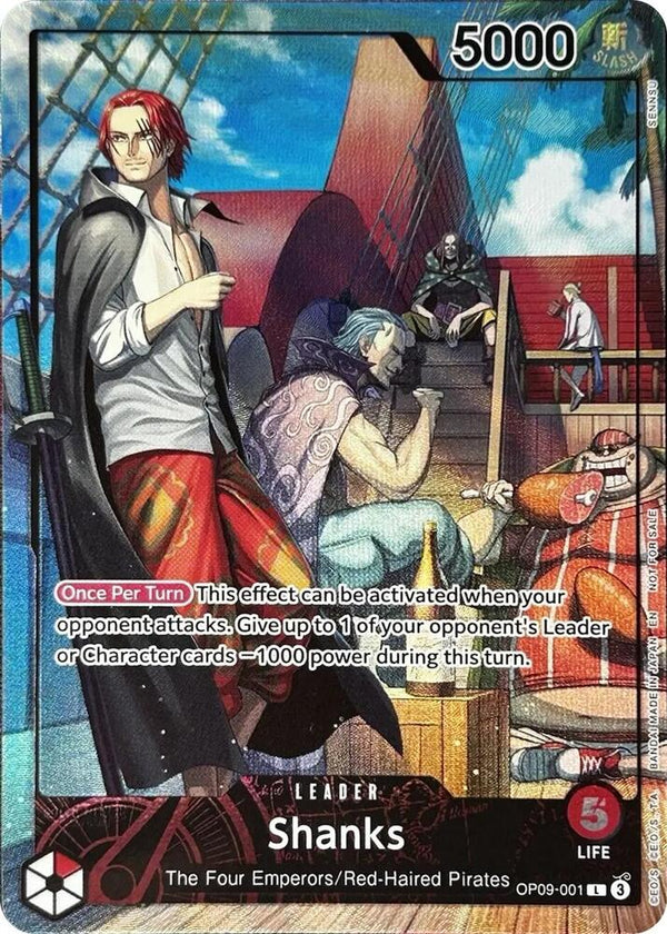 Shanks (2025 PSA Magazine Promo) - One Piece Card Game