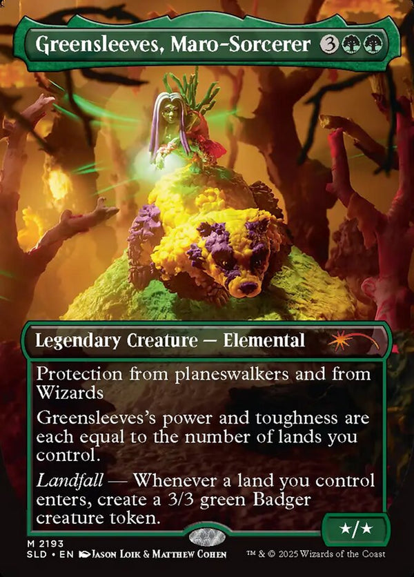 Greensleeves, Maro-Sorcerer - Magic: The Gathering