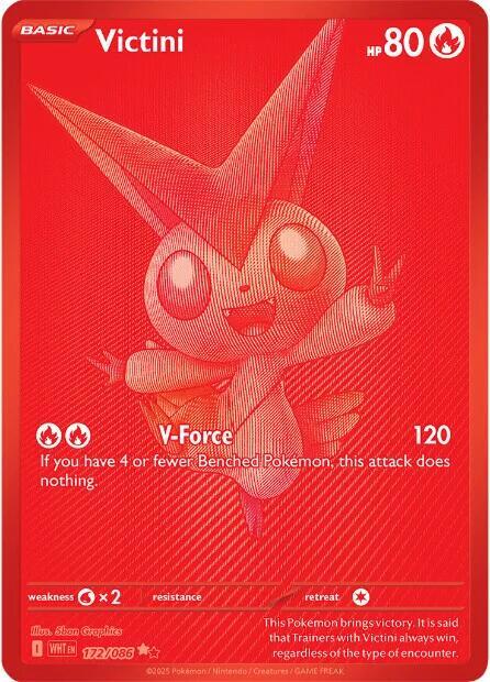 Victini - 172/086 - Pokémon
