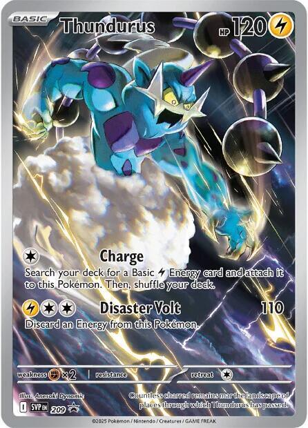 Thundurus - 209 - Pokémon