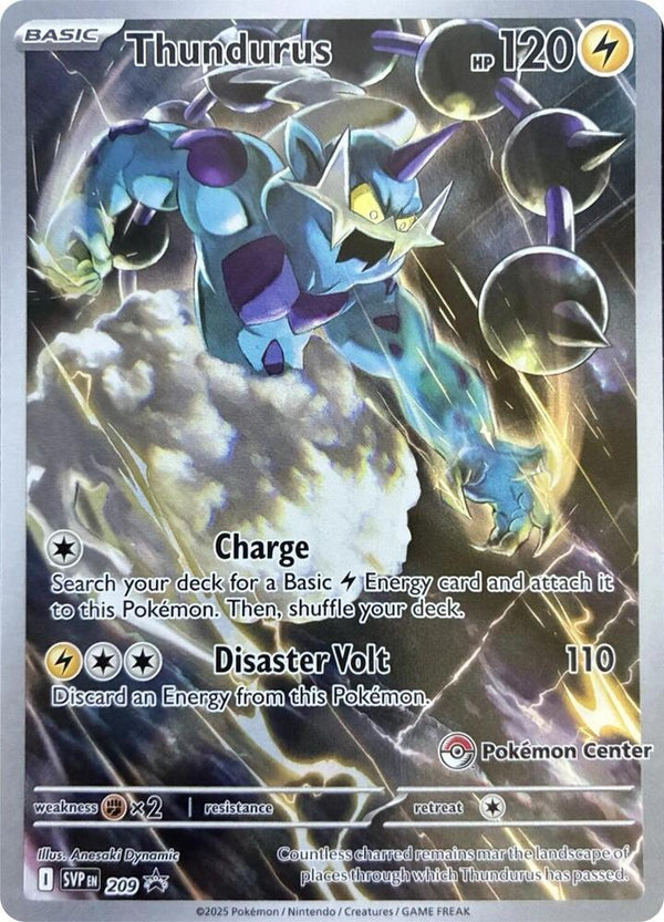 Thundurus - 209 (Pokemon Center Exclusive) - Pokémon