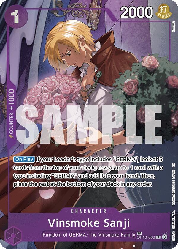 Vinsmoke Sanji (TR) - One Piece Card Game