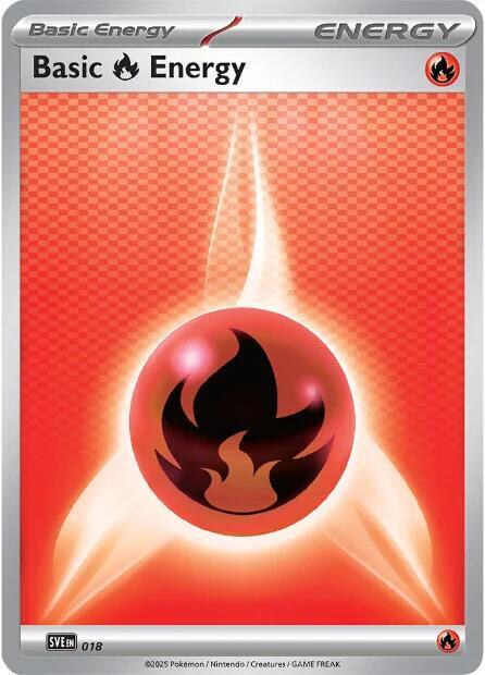 Basic Fire Energy - 018 - Pokémon
