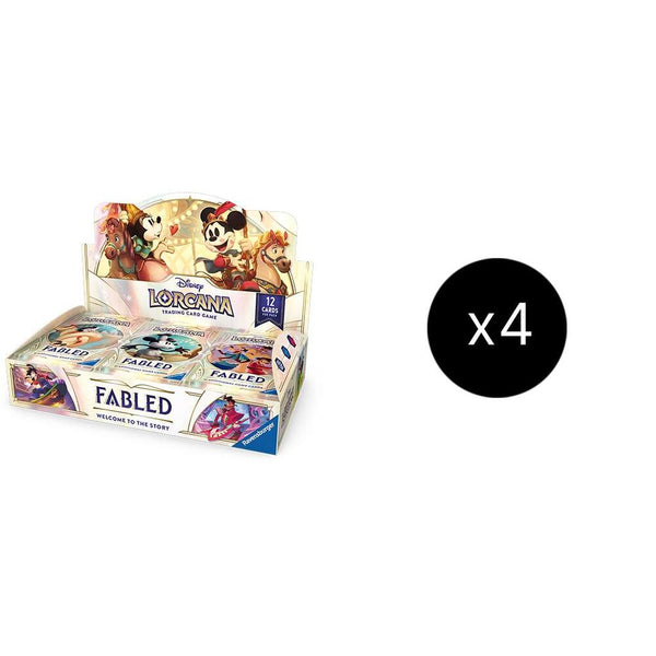 Disney Lorcana: Fabled Booster Box Case - Disney Lorcana