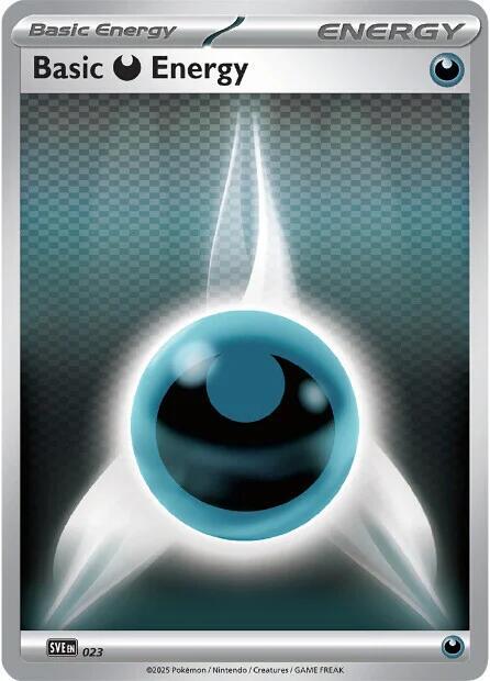 Basic Darkness Energy - 023 - Pokémon