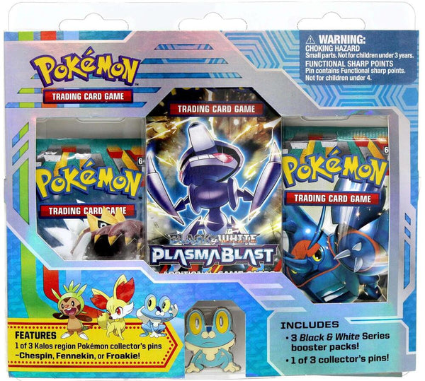 Collector's Pin Three Pack Blisters (Froakie) - Pokémon