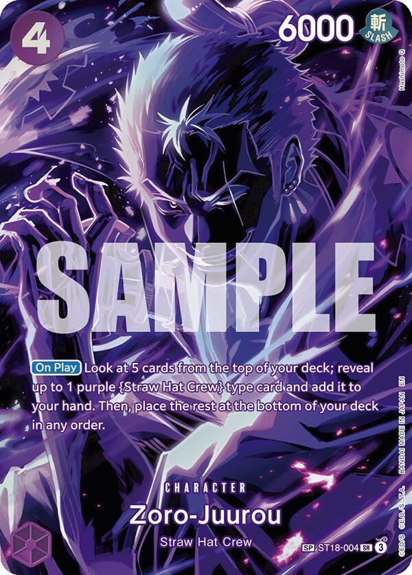 Zoro-Juurou (SP) - One Piece Card Game