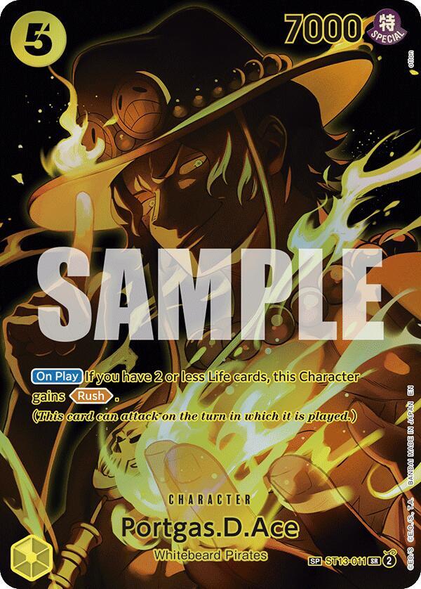 Portgas.D.Ace (SP) - One Piece Card Game