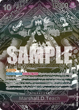 Marshall.D.Teach (SP) (Silver) - One Piece Card Game