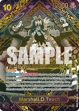 Marshall.D.Teach (SP) (Gold) - One Piece Card Game