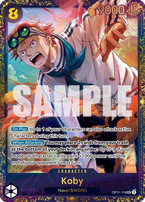 Koby (Treasure Cup August 2025) - One Piece Card Game