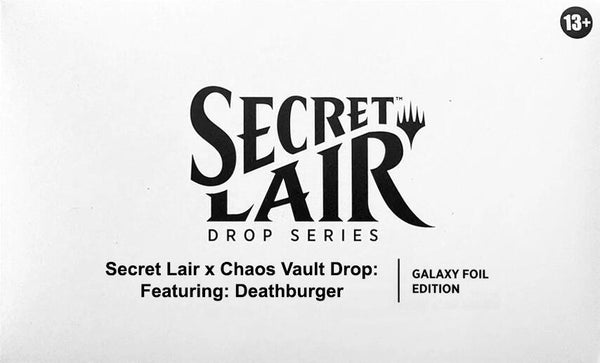 Secret Lair x Chaos Vault Drop: Featuring: Deathburger (Galaxy Foil) - Magic: The Gathering