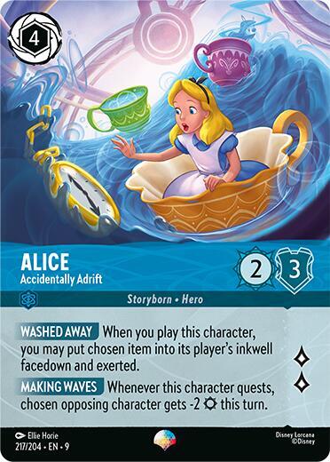 Alice - Accidentally Adrift (Epic) - Disney Lorcana